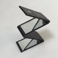 皇豹'自己理发四面镜子可后视看后背后脑勺的折叠镜随身化妆镜子立体