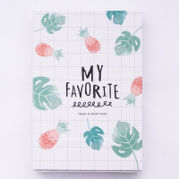 皇豹北欧台式化妆镜创意韩国梳妆镜便携可爱纸镜收纳储物随身折叠镜子