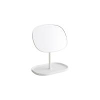 皇豹居家家大号带托盘旋转化妆镜宿舍台式梳妆镜桌面化妆小镜子公主镜