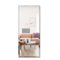 皇豹新疆西藏包邮全身镜穿衣镜试衣镜壁挂粘贴无框卧室衣柜家用贴墙镜试衣镜