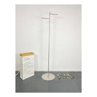 皇豹不锈钢实心衣帽杆落式地正挂女装店铺橱窗位服装展示架上新包邮衣帽架