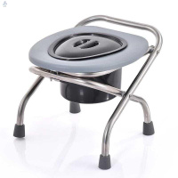 皇豹。花花老人尿盆坐便桶椅子尿桶成人带盖可移动马桶痰盂坐便器折叠椅子