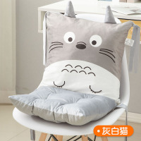 皇豹卡通坐垫靠垫靠背一体式办公室久坐学生凳子地上屁股座垫椅垫屁垫椅子