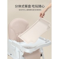 皇豹餐椅宝宝儿童餐椅家用婴儿吃饭椅子便携式座椅多功能可折叠餐桌椅椅子