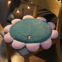 皇豹圆形坐垫办公室久坐学生椅子垫屁股软垫子可爱椅垫榻榻米家用屁垫椅子