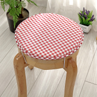 皇豹圆凳垫套罩餐椅垫坐椅垫屁股垫子凳套圆形凳子套四季通用简约久坐椅子