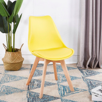 皇豹设计师椅实木书桌椅子简约凳子靠背家用餐椅北欧办公创意伊姆斯椅椅子