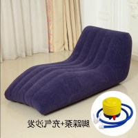 皇豹阳台家用充气沙发躺椅单人折叠懒人沙发卧室情侣网红沙发休闲便携椅子