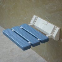 皇豹乐美仕挂壁椅淋浴室凳洗澡椅悠乐椅\挂墙凳\壁挂折叠浴凳换鞋防滑椅子