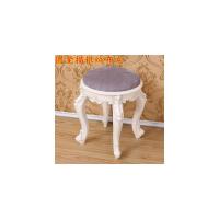 皇豹加厚家用单人方凳欧式梳妆凳化妆椅子换鞋凳简欧圆凳子坐垫梳妆台椅子