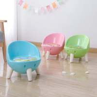 皇豹儿童椅子靠背叫叫椅加厚宝宝小凳子小孩吃饭塑料椅子防滑塑料家用椅子