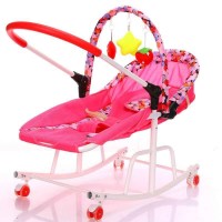 皇豹哄娃婴儿摇摇椅安抚椅推车摇篮床新生儿童带宝宝哄娃睡觉椅子