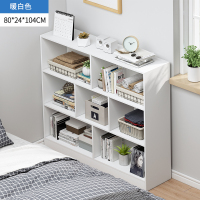 皇豹床头柜置物架床尾横靠墙窄侧边缝夹缝柜卧室客厅沙发后缝隙长条柜床头柜