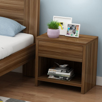 皇豹床头柜简约现代卧室家用储物柜北欧风格置物架简易收纳柜床边柜子床头柜