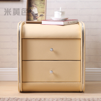 皇豹粉色床头柜置物架多功能创意迷你小型欧式壁挂简约现代北欧少女心床头柜