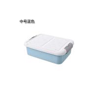皇豹大号带滑轮床底收纳箱加厚塑料箱子有盖床下衣服玩具整理箱衣箱