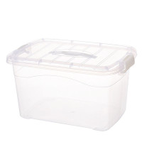 皇豹PP塑料收纳箱带轮子待产用品新生婴儿产妇衣服无味箱子衣箱