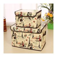 皇豹装衣服收纳盒整理箱小号布艺折叠放内衣裤容纳箱子无纺布收藏盒子衣箱