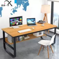 皇豹书桌子办工作卧室家用简易单人办工台式1米2卓子办公电脑桌电脑桌