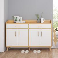 皇豹鞋柜家用门口大容量阳台储物实木腿。收纳简易经济型多层置物鞋架鞋柜