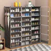 皇豹鞋架子简易门口家用经济型多层防尘鞋子收纳省空间宿舍小鞋柜鞋柜