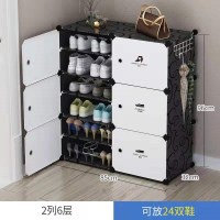 皇豹鞋柜家用门口出租屋租房室外防尘鞋架子经济型放门口创意结实耐用鞋柜