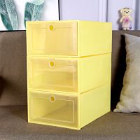 皇豹塑料鞋盒透明翻盖鞋柜家用男女鞋子收纳学生防尘鞋箱新品上市鞋柜