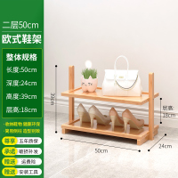 皇豹鞋架特价多层简易防尘家用经济型组装收纳门口小鞋柜子实木省空间鞋柜