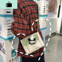 韩国ins古着感小清新森系单肩包原宿少女心软妹时尚百搭斜挎包女NEW LAKE女士单肩包