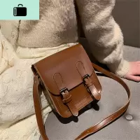 包包斜挎韩版女学生新款春夏单肩包迷你百搭小包潮复古港风chic包NEW LAKE女士单肩包