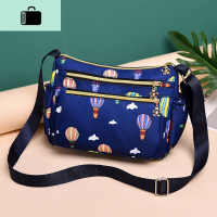 时尚多层单肩包斜挎包轻便布包背包牛津布女包帆布大容量妈妈包包NEW LAKE女士单肩包