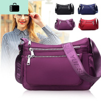 新款防水尼龙女包尼龙斜挎包单肩包布包帆布妈咪包牛津布时尚女包NEW LAKE女士单肩包