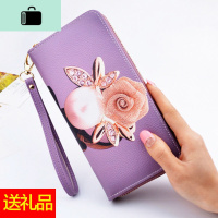 新款时尚女士钱包女长款拉链学生手拿包手包女手机包女韩版大容量NEW LAKE女手包