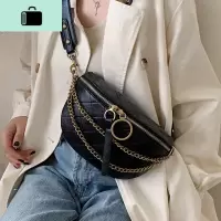 高级感包包洋气女包2019流行新款潮韩版百搭质感斜挎包蹦迪款小包NEW LAKE女斜挎包