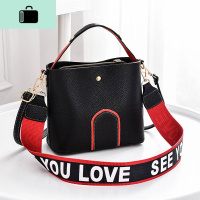 包包女2020新款韩版时尚单肩斜挎包手提小包百搭大容量女包水桶包NEW LAKE女斜挎包