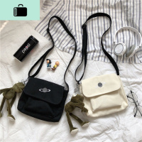 2020新款日系原宿港风网红男女韩国ins帆布包包女学生单肩斜挎包NEW LAKE女斜挎包