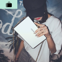 ins超火盒子包包女2020新款撞色小方包韩版百搭链条单肩斜挎包女NEW LAKE女斜挎包