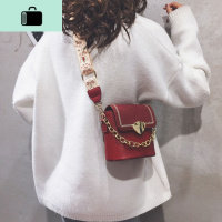 小包包女2020新款时尚链条手提洋气水桶包百搭ins网红单肩斜挎包NEW LAKE女斜挎包