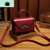 软皮女包包2020新款韩版百搭单肩斜挎复古时尚气质女士简约手提包NEW LAKE