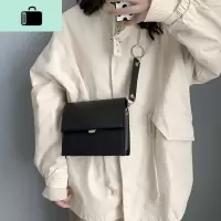 包包2019女新款韩版斜挎包学生小包包社会百搭链条单肩包森系女包NEW LAKE女士单肩包
