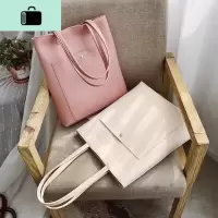 2019新款女包文艺韩版学生大容量简约百搭韩国chic手提斜挎单肩包NEW LAKE女士单肩包