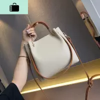[送香包]包包女2020春新款潮韩版学生水桶包手提包单肩包斜挎包NEW LAKE女士单肩包