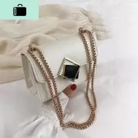 ins超火高级感包包女包2020新款时尚斜挎包网红小方包链条单肩包NEW LAKE女士单肩包