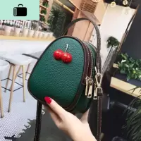 上新小包包女2020新款可爱女包潮时尚百搭斜挎包手提单肩包NEW LAKE 墨绿色女士单肩包