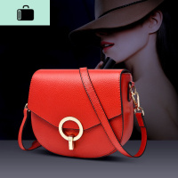 头层牛皮包包女2020新款韩版时尚百搭皮单肩包妈妈包女士斜挎包NEW LAKE女士单肩包