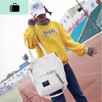 帆布包女单肩包斜挎包简约百搭学生小清新韩版韩国原宿风ulzzangNEW LAKE女士单肩包
