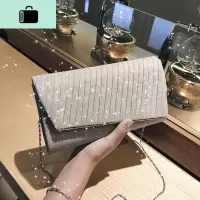 洋气小包包女2020新款韩版简约百搭质感单肩包夏季时尚链条小方包NEW LAKE女士单肩包