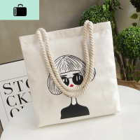 韩版文艺帆布包女单肩包简约百搭森系学生书包手提购物袋大容量潮NEW LAKE女士单肩包