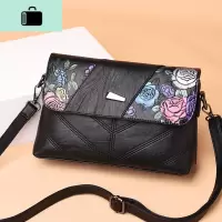 中年女包妈妈包2020新款时尚斜挎包软皮包包老年单肩包大容量背包NEW LAKE女士单肩包