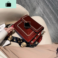 春季宽带ins小包包女包新款2020潮高级感时尚质感斜挎chic单肩包NEW LAKE女士单肩包